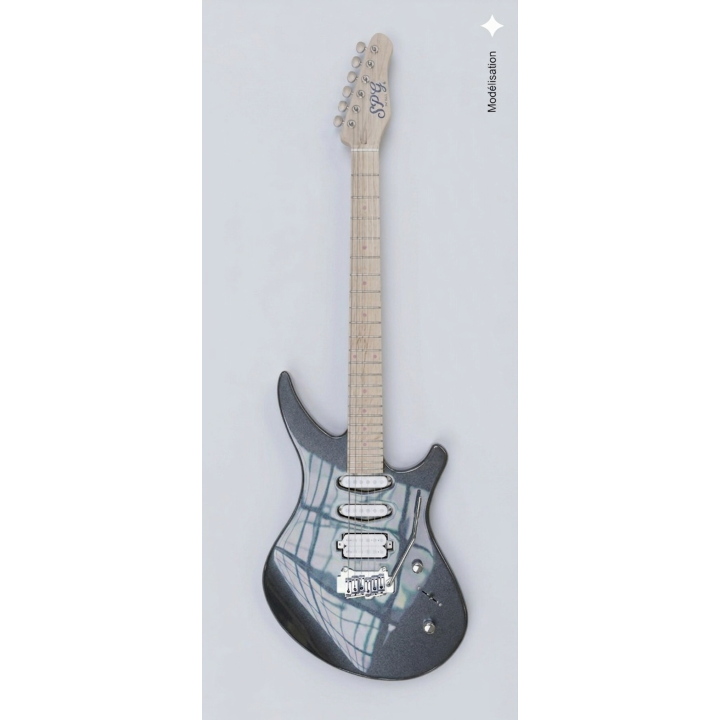 SP Guitars WE Standard Silver Gray